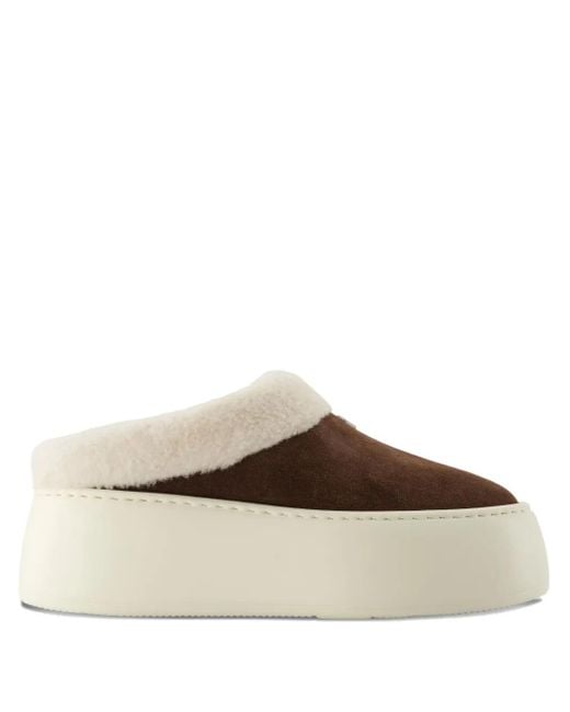 Mules di Giuseppe Zanotti in Brown