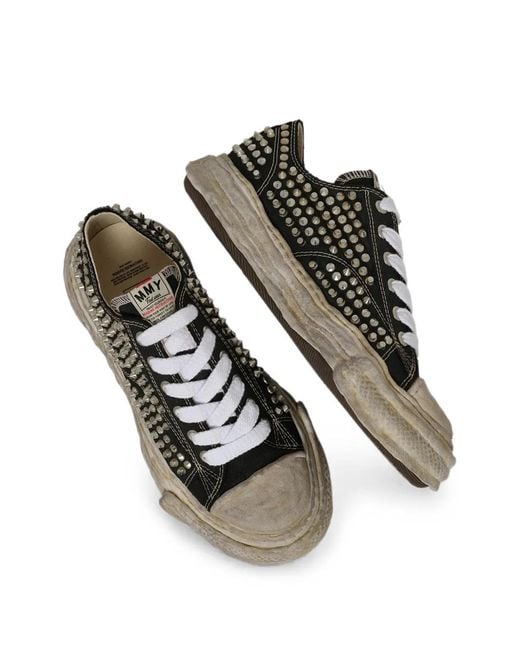 Maison Mihara Yasuhiro White Peterson 23 Og Stud-Embellished Sneakers for men