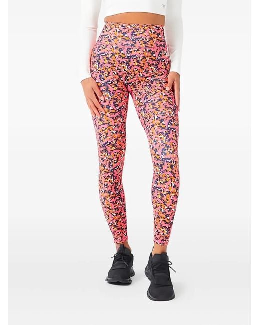 Legging Glitch SQUATWOLF en coloris Red