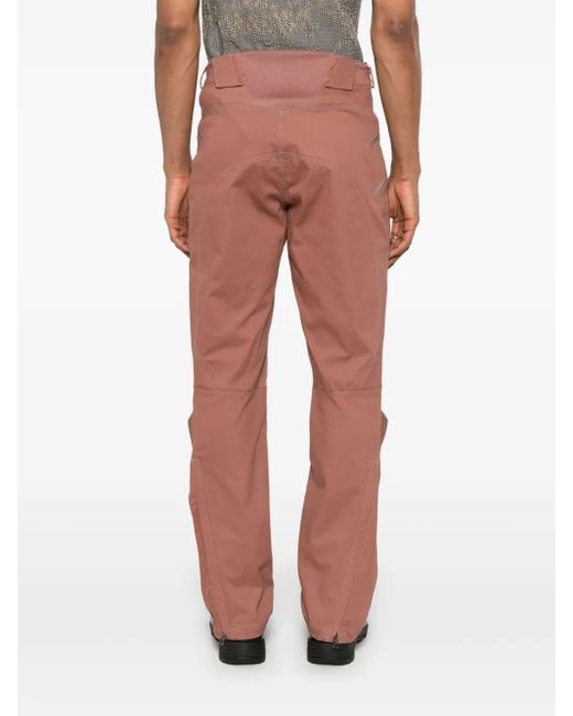 Kiko Kostadinov Red X Fox Lab Moto Trousers