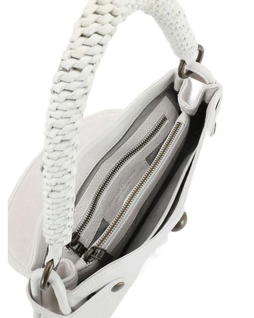 Officine Creative White Holes leather shoulder bag
