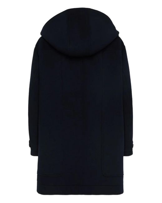 DSquared² Blue Hooded Duffle Coat for men