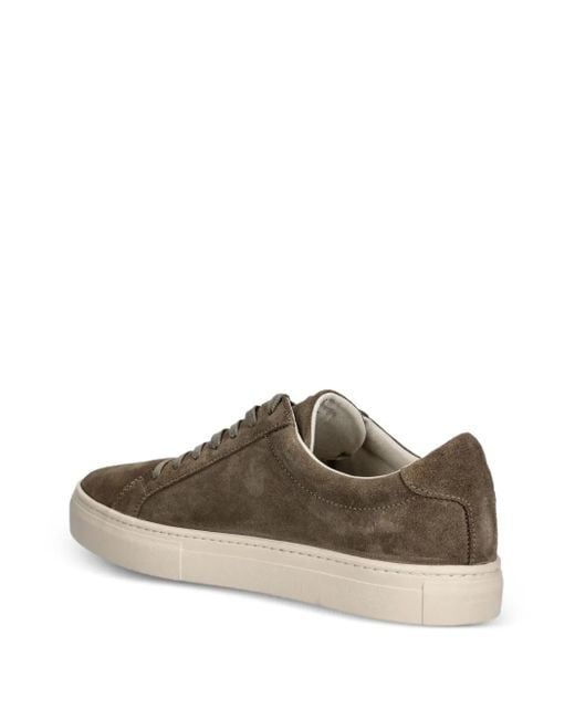 Vagabond Brown Suede Low-Top Sneakers for men