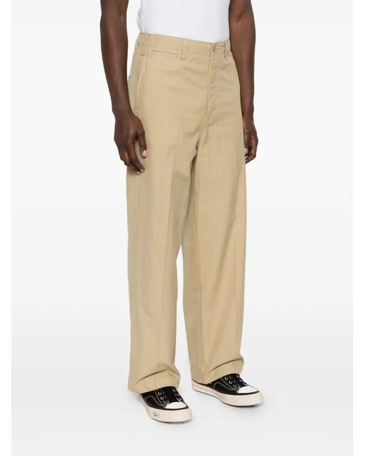 Visvim Natural Broader Chino Trousers for men