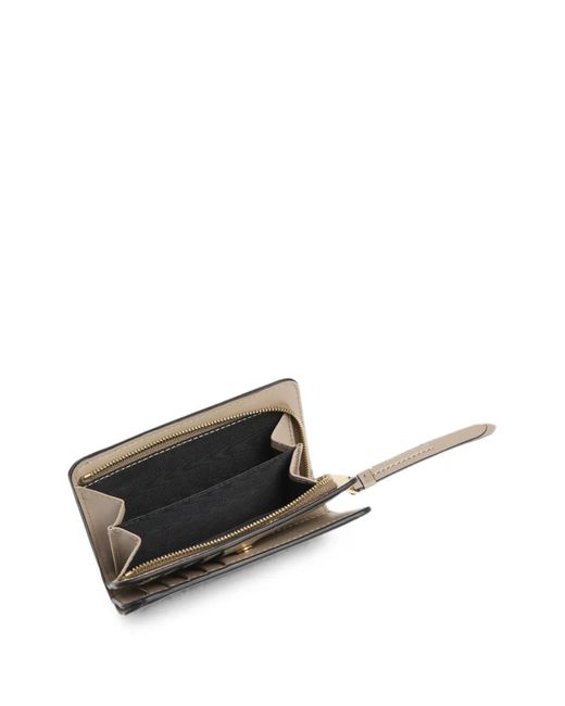 Lancel Gray Origami Rectangular Wallet