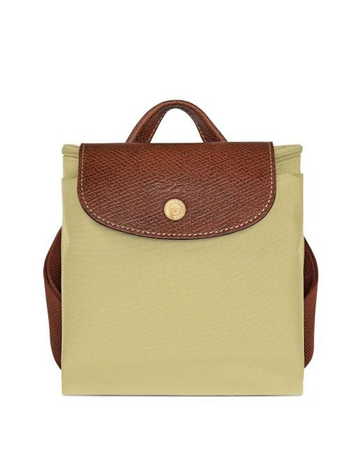 Longchamp Green Medium Le Pliage Original Backpack