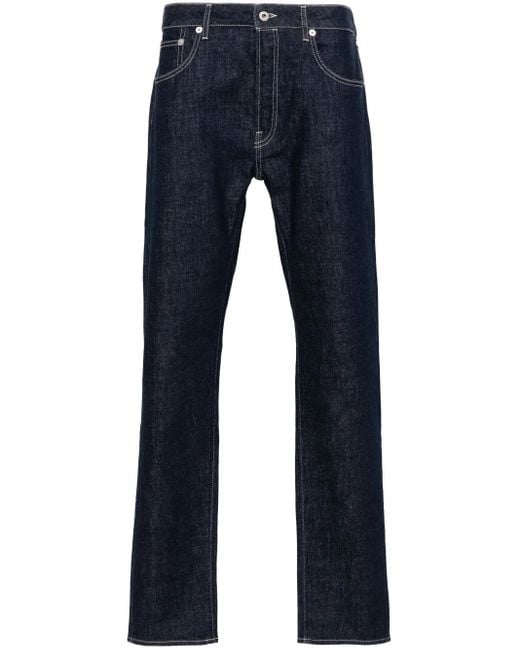 メンズ KENZO テーパードジーンズ Blue