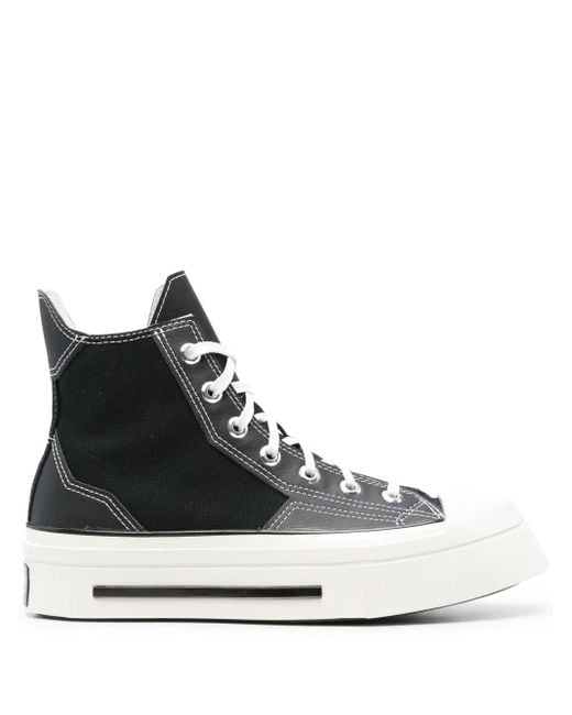 Converse Black Chuck 70 De Luxe Squared Sneakers