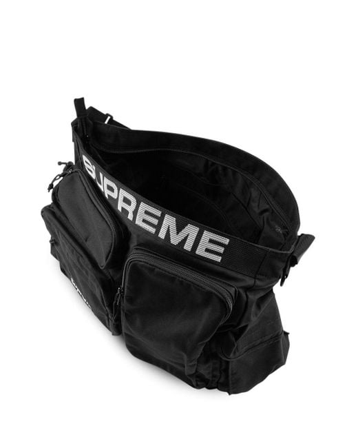 Supreme Field Messenger Bag in Black | Lyst