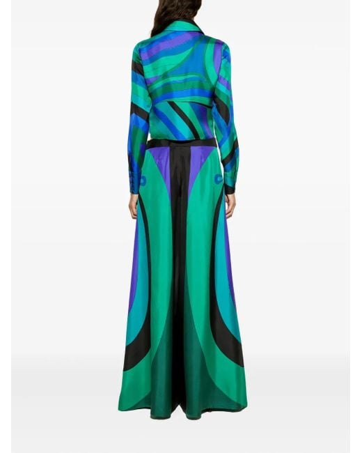 Pantaloni Di di Emilio Pucci in Green