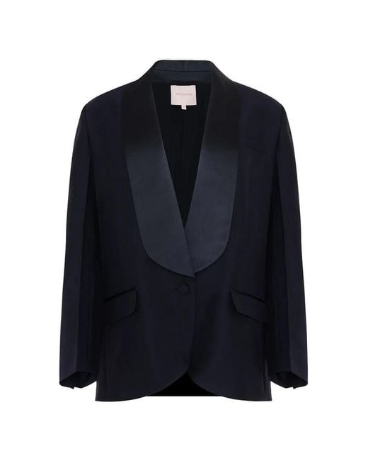 Roksanda Blue Hidi Shawl-Lapels Jacket
