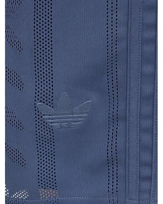 Adidas Blue Mesh Shorts for men