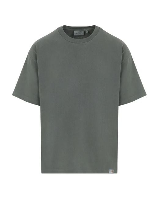 Carhartt Gray Rggd Crewneck T-Shirt for men