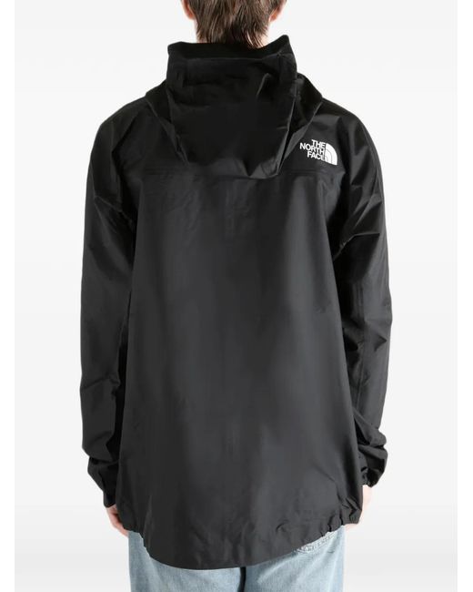 The North Face Black Hooded Zaip-Fastening Jacket for men