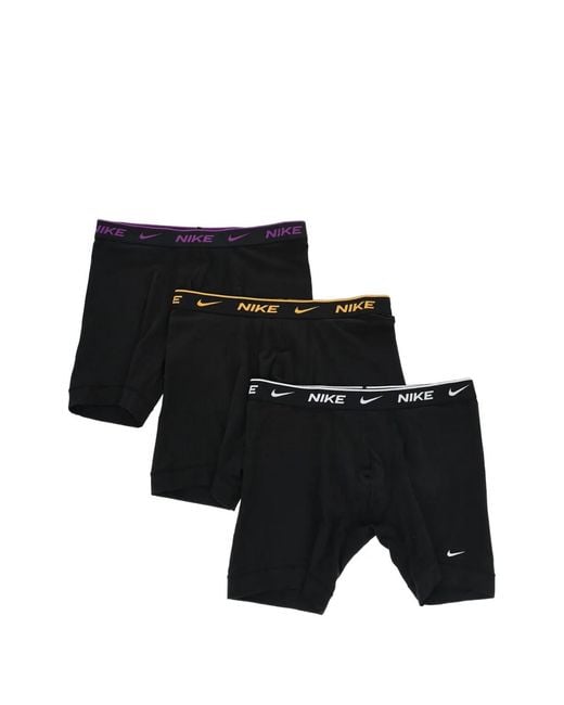 Nike Black Logo-Waistband Boxers for men