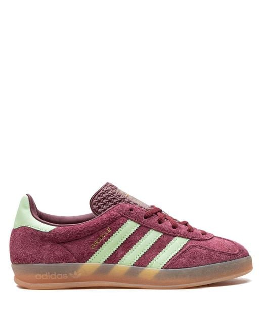 Adidas Gazelle Indoor "shadow Red/semi Spark Green" Sneakers for men