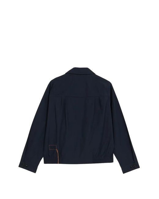 Fortela Blue Zumat Zip-Up Jacket for men