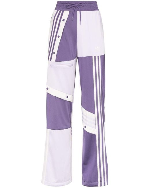 Pantalon de jogging Adibreak à design patchwork ADIDAS BY DANIELLE CATHARI en coloris Purple
