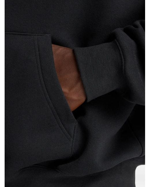 New Balance Black Trackside Raglan Sleeve Hoodie for men