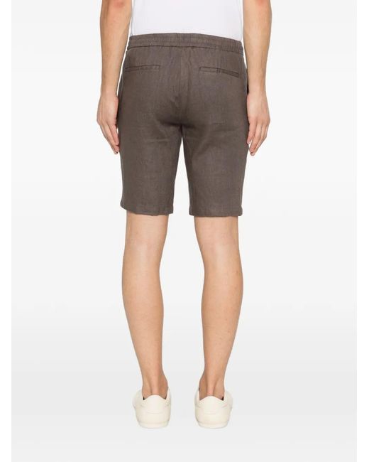 Sand Gray Drawstring Shorts for men