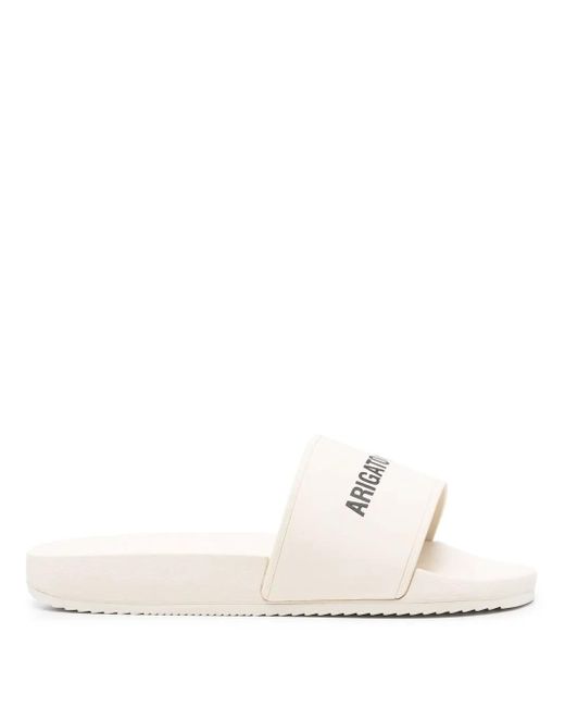 Axel Arigato Multicolor Logo-Print Pool Slides