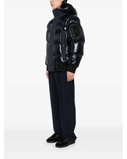 Boss Black Zip-Up Padded Jacket for men