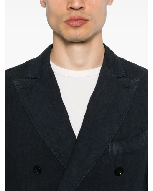 Costume En Lin Boglioli pour homme en coloris Black