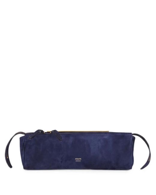 Khaite Blue Donna Evening Clutch