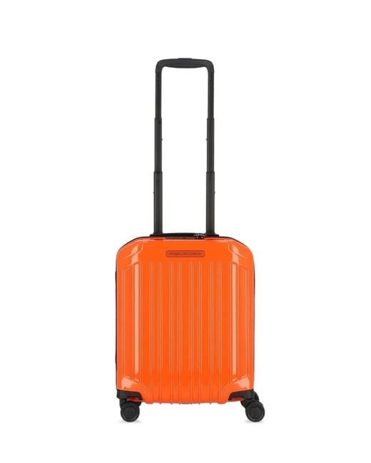 Piquadro Orange Underseater Tsa-Lock Carry-On