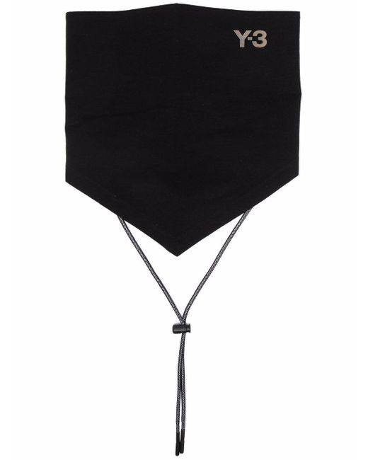 Y 3 コットン ロゴ マスク カラー ブラック メンズ Lyst Y 3 コットン ロゴ マスク カラー ブラック メンズ Lyst
