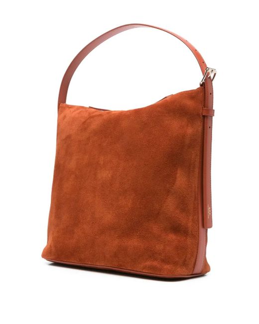 A.P.C. Brown Vera Suede Tote Bag