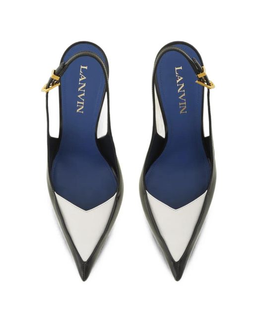 Lanvin Black Serenade Slingback