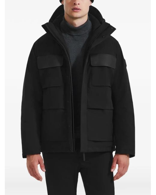 Rudsak Black Lazio Down Parka for men