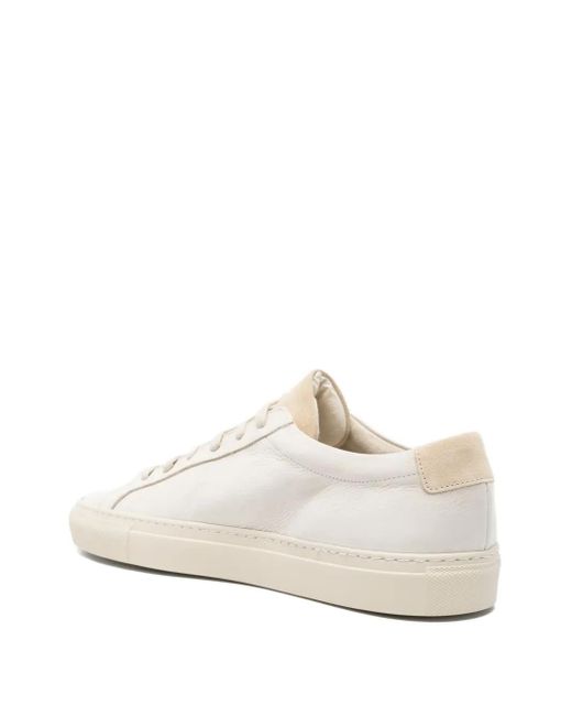 Common Projects White Achilles Leather Sneakers for men