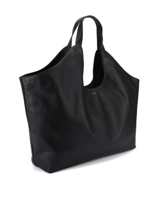 Kurt Geiger Black Large Chelsea Eagle-Embellishment Tote Bag