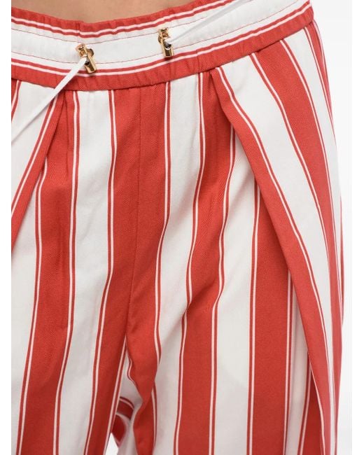 Balmain Ttriped Tapered Trousers