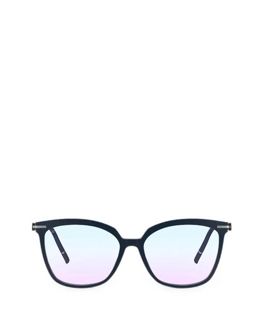 Silhouette Black Lunettes De Vue Vibrant Horizon À Monture Papillon