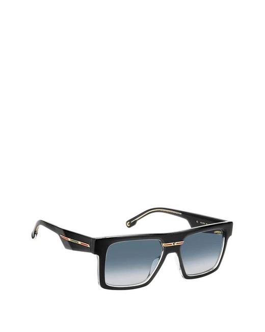 Carrera Black Victory Rectangular-Frame Sunglasses for men