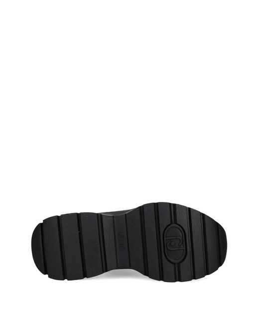 Liu Jo Black Trim Platform Sneakers