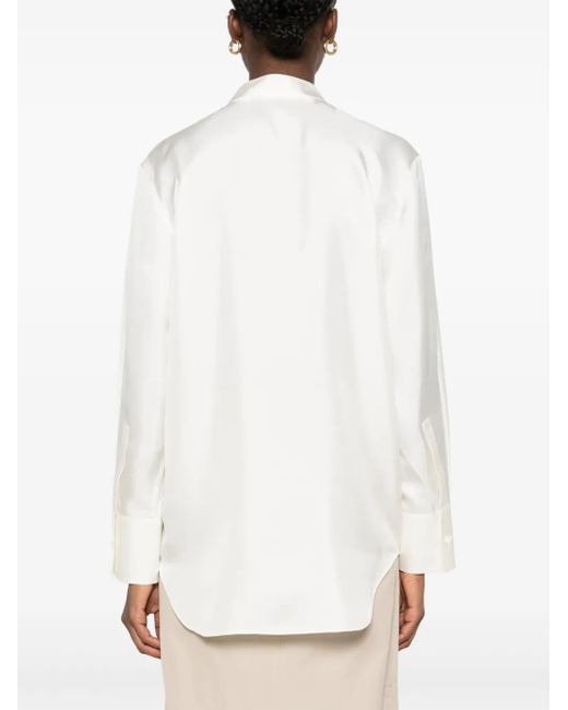 Rohe White Silk Shirt