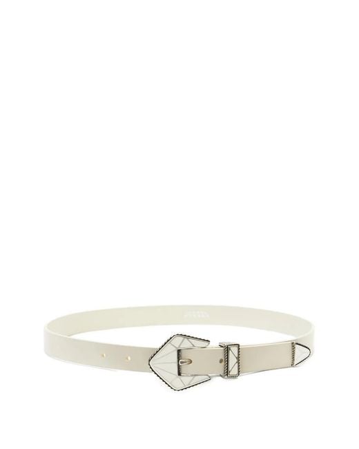 Isabel Marant White Coraline Belt