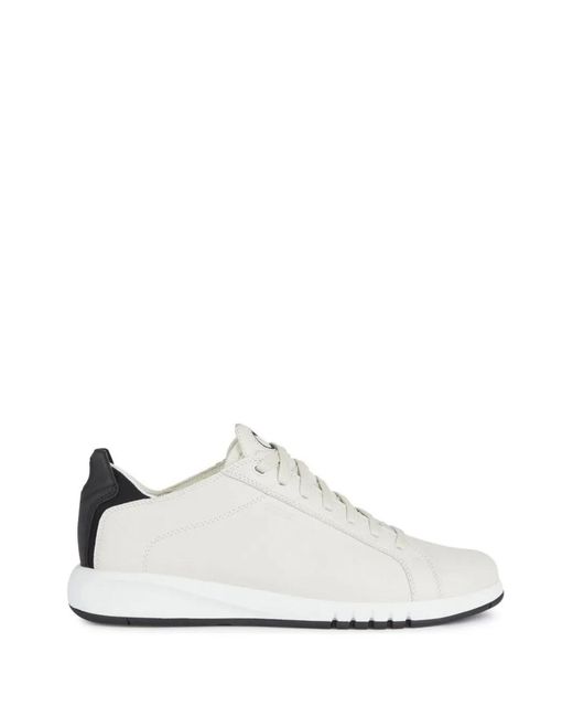 Geox White Aerantis Sneakers for men