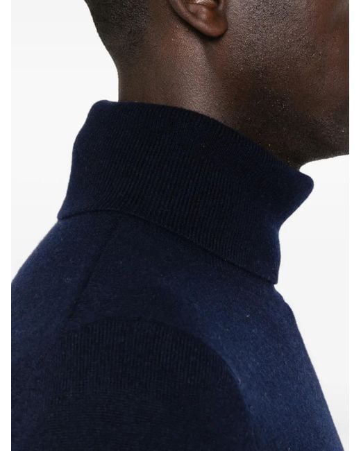 メンズ Eric Bompard タートルネック セーター Black