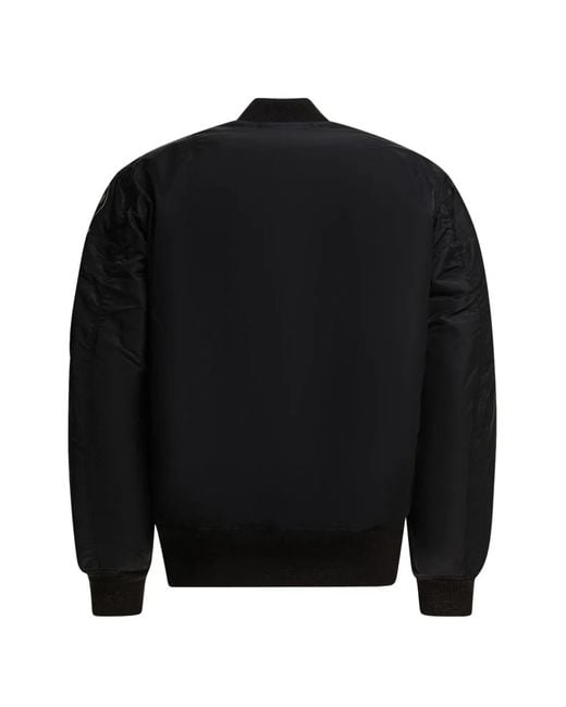 Buzz Rickson's Black Zip Bomber Coat for men