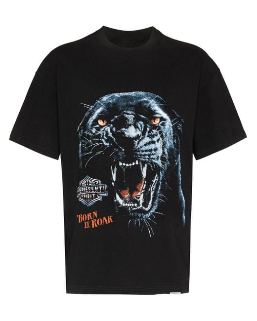 Represent Black Panther Print T-shirt for men