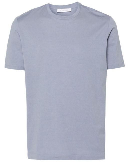 Cruciani T-Shirt aus Baumwollgemisch in Blue für Herren