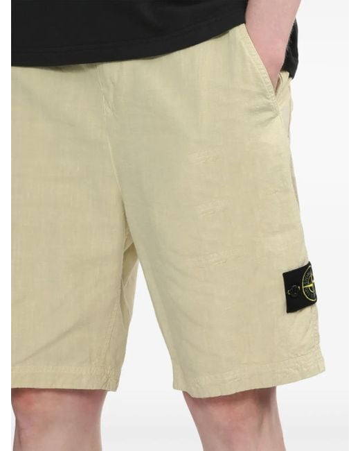 メンズ Stone Island バミューダショーツ Natural