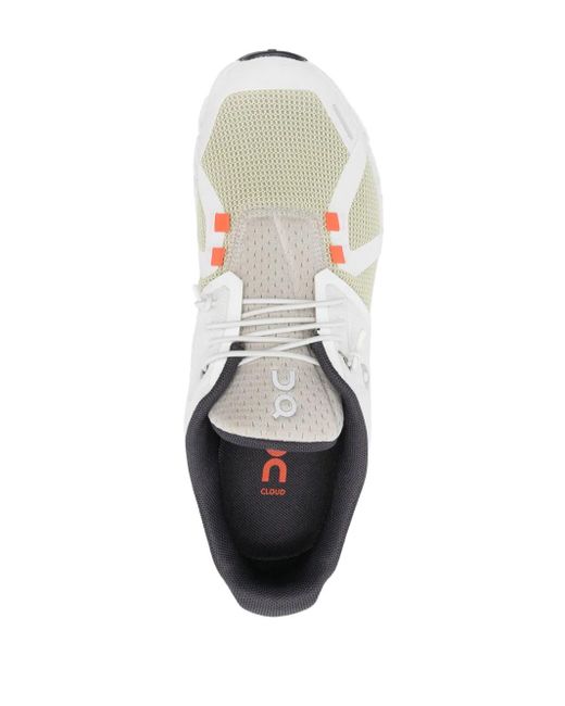 On Shoes White Cloud 5 Push Sneakers