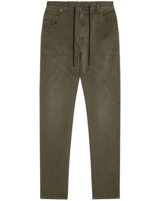 DIESEL Green 2030 D-Krooley 0670M Jeans for men