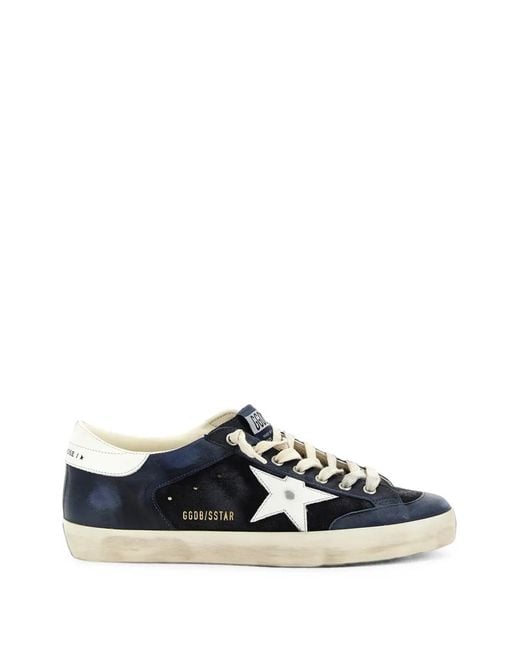Golden Goose Deluxe Brand White Super Star Sneakers for men